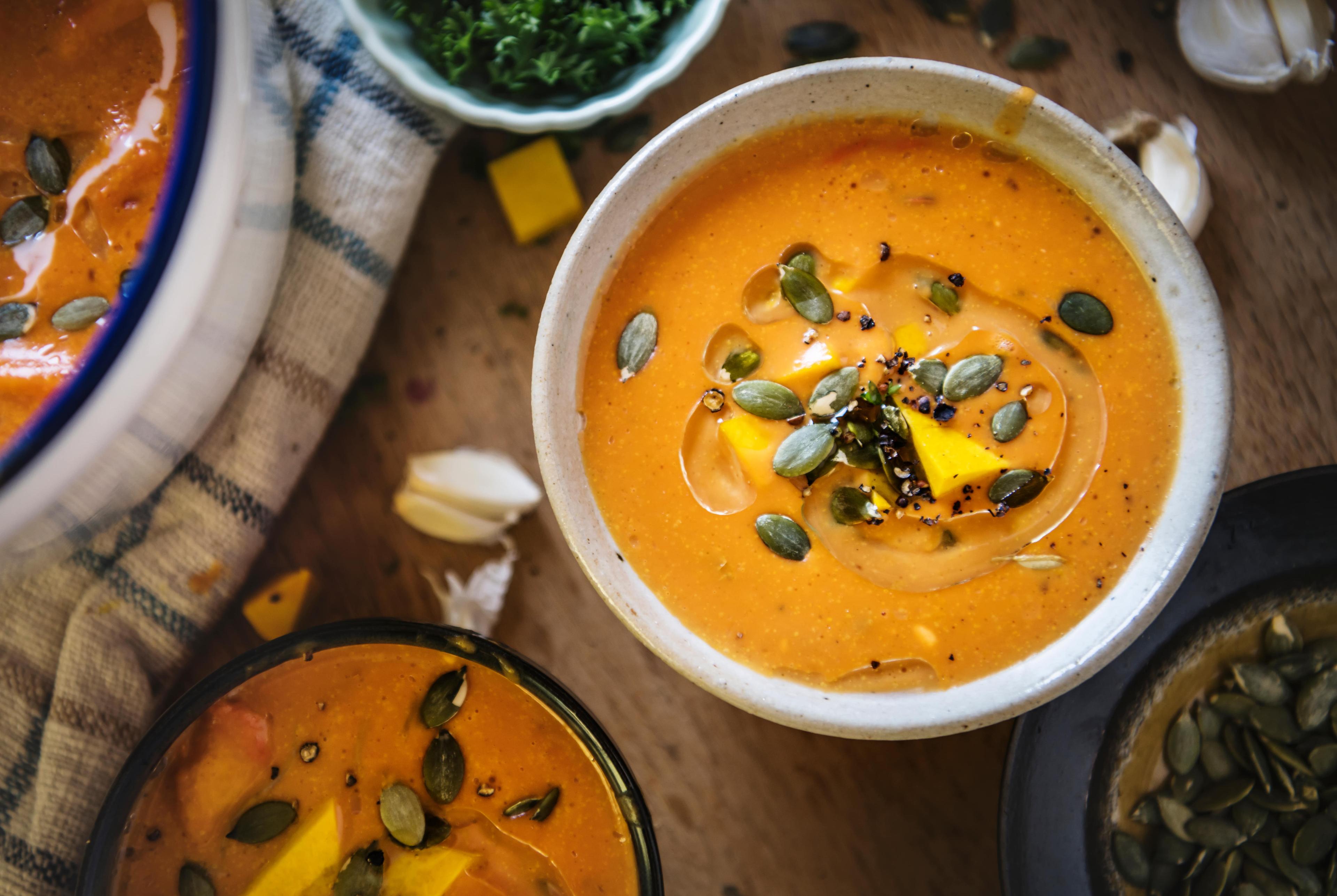 Butternut squash soup